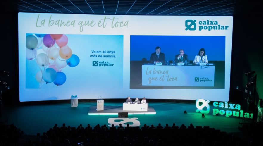 Caixa Popular augmenta els seus beneficis un 25% 